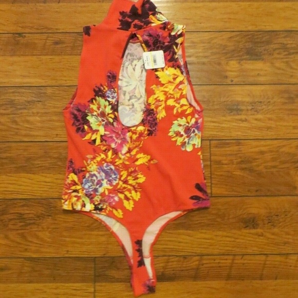 NWT FREE PEOPLE PIXIE THONG BODYSUIT - Picture 4 of 4